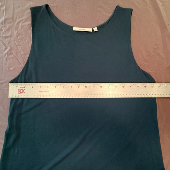 NWOT Sejour Green Sleeveless Blouse with Tiered Beaded Hem Size 1X MSRP $128 - Picture 7 of 8